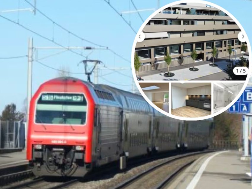Pavarësisht zhurmës së hekurudhës: 2775 franga për një dhomë në Küsnacht të Zvicrës!