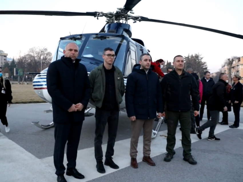 Realizohet fluturimi i parë për qëllime mjekësore me helikopterin e MPB-së
