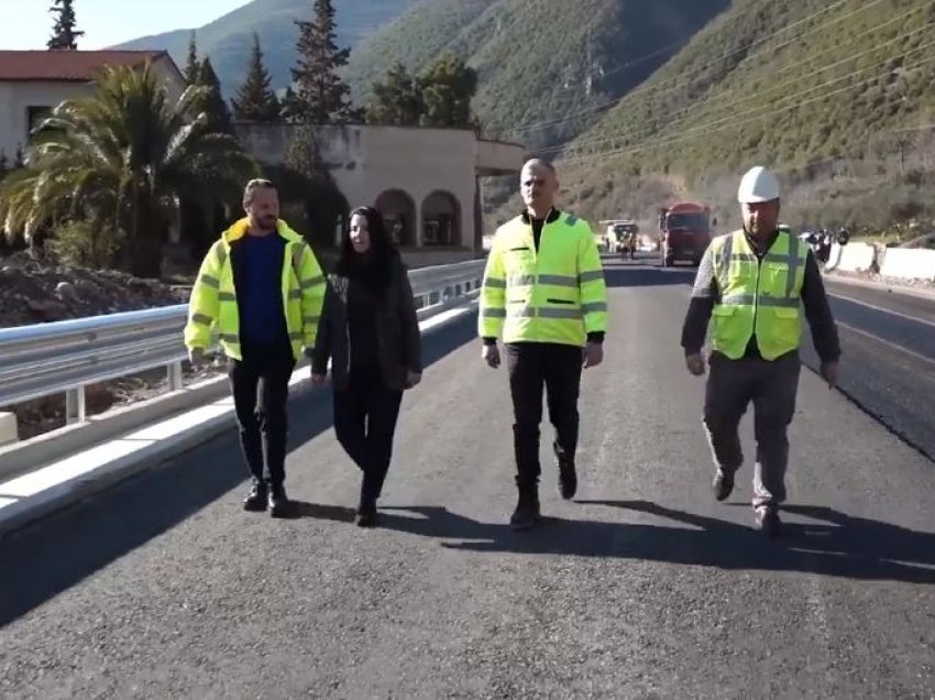Nis asfaltimi në lotin e parë Elbasan-Qafë Thanë, Balluku: Gati brenda pak javësh