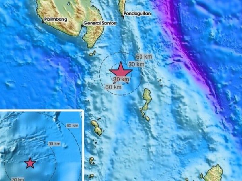 Një tërmet i fuqishëm me magnitudë 7.1 ka tronditur Filipinet