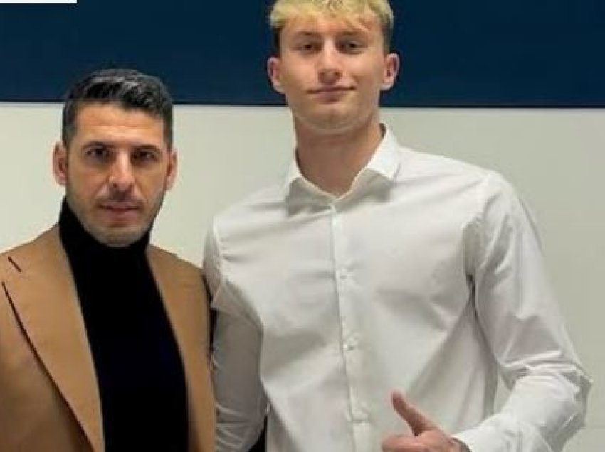 Mbrojtësi 18-vjeçar shqiptar firmos me Empolin