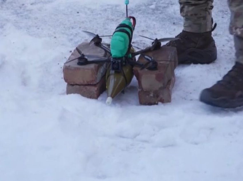 Brenda njësisë ukrainase, që armën kryesore e kanë dronin