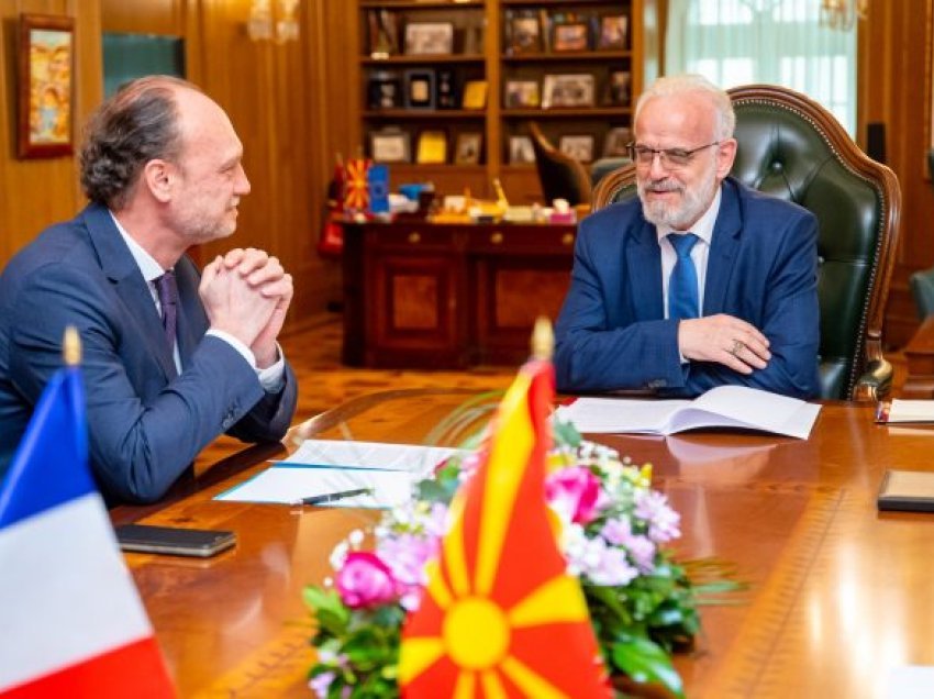 Xhaferi-Bomgartner: Franca është partner i rëndësishëm i Maqedonisë së Veriut në rrugën drejt aderimit në BE