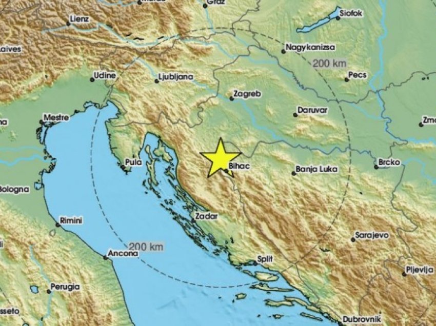 Një tërmet ka goditur Bosnjën dhe Hercegovinën