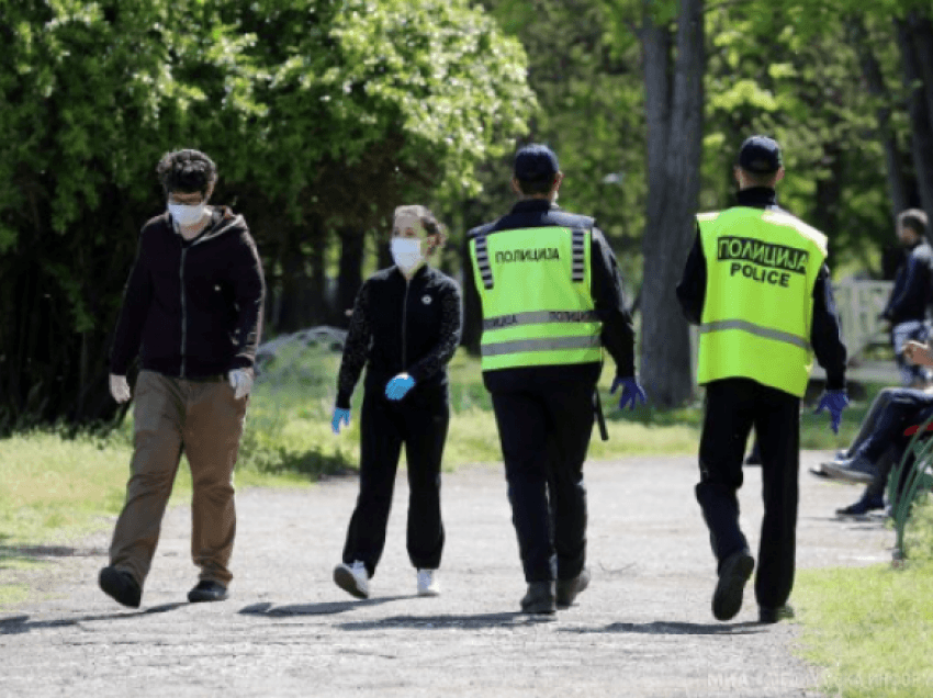 Gjobiten 584 persona për mosmbajtje të maskës mbrojtëse në Maqedoni