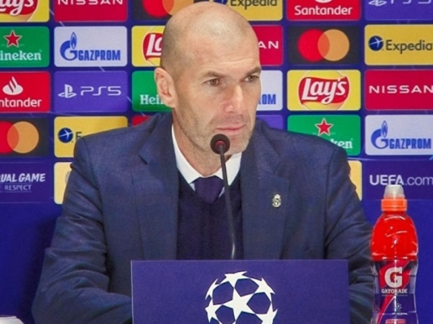 A do të shkarkohet nëse nuk fiton ndaj Gladbahit? Përgjigjet Zidane