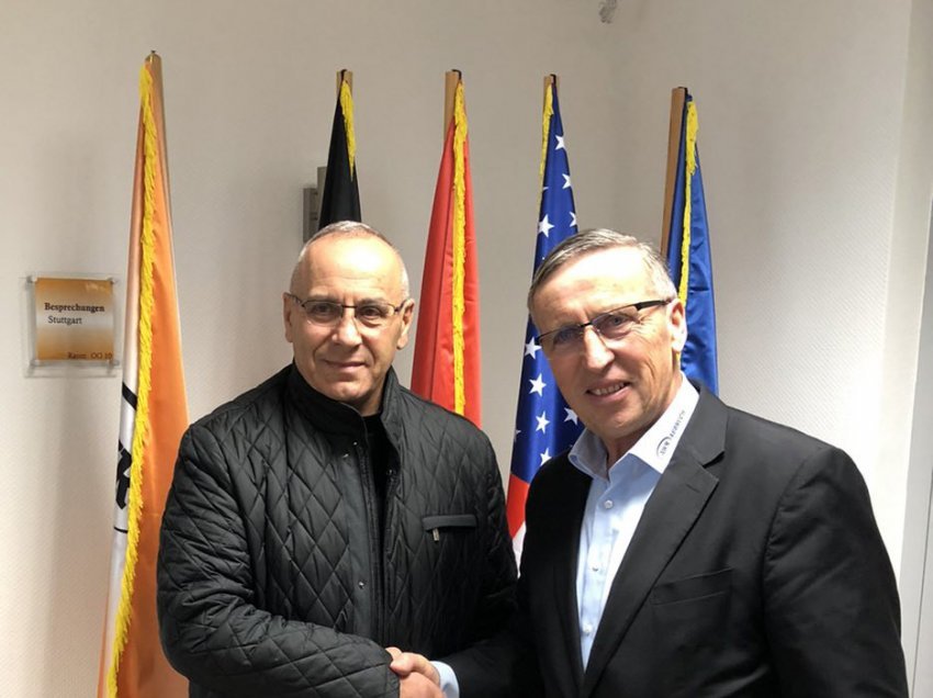 Presidenti i FFK-së takoi kryetarin e Unionit të Bizneseve Shqiptare-Gjermane 