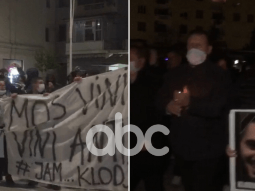 Qirinj, thirrje dhe pankarta, protestë në Berat, të rinjtë: Të ikë Lleshaj, drejtësi për Klodianin