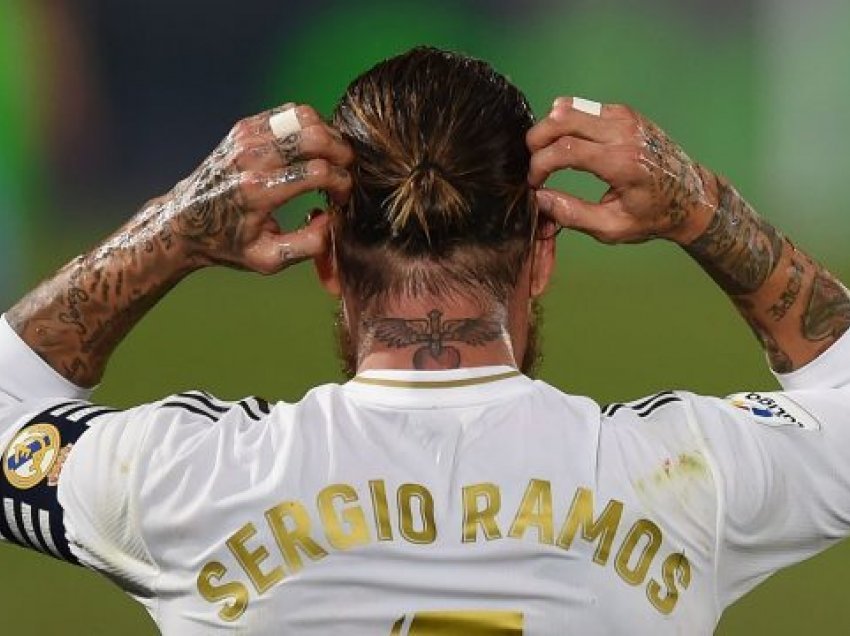 Sergio Ramos, mbreti i derbit të Madridit