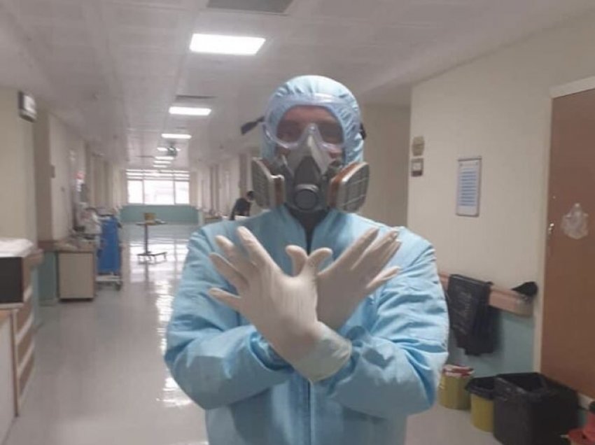 Mjeku shqiptar që është në frontin e COVID-19 në Turqi