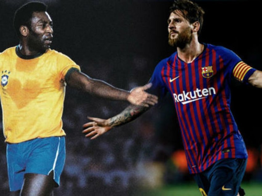 Messi, gati t’i rrëmbejë kurorën “Mbretit” Pele