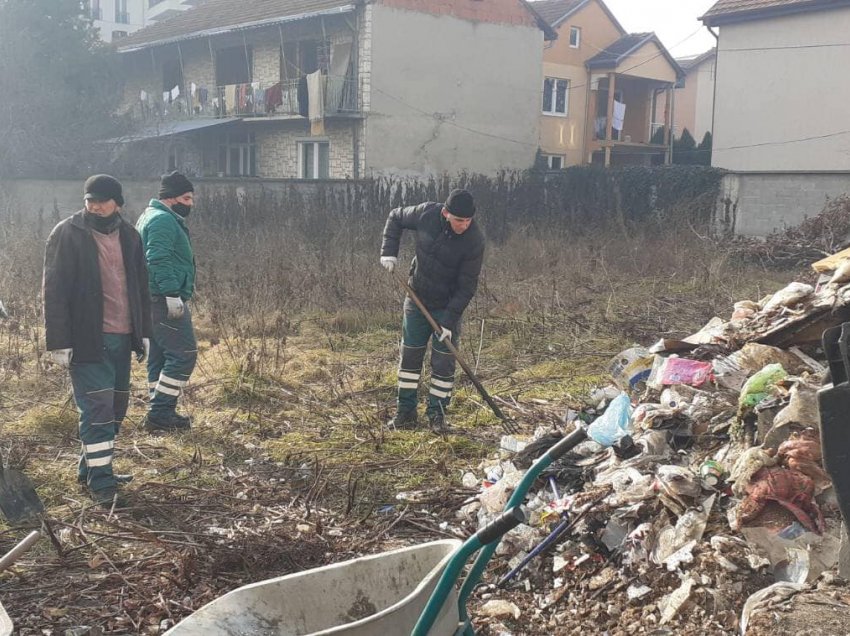 Komuna e Gjilanit për herë të katërt largon deponinë e egër në lagjen Iliria