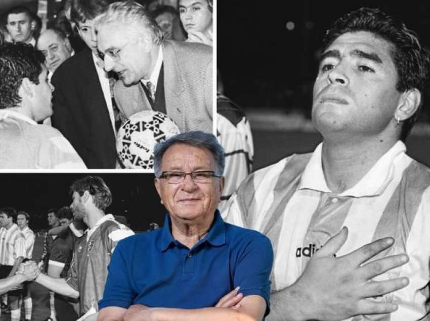 Ish trajneri i famshëm i Prishtinës tregon një detaj për Maradonën: Vetëm Tugjmani ishte i barabartë me të kur i dha...