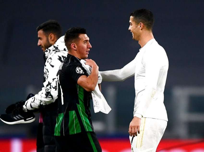 Festoi si Ronaldo pasi shënoi gol të bukur ndaj Juventusit, Myrto Uzuni zbulon bisedën që kishte me yllin portugez