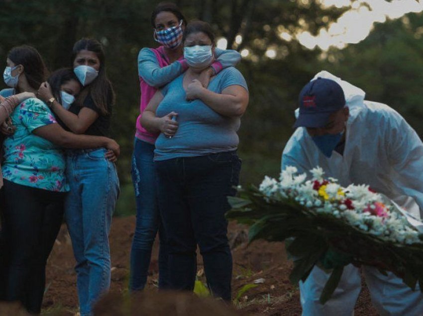 Brazil: Më shumë se 60 mijë njerëz vdiqën nga COVID-19 në mars