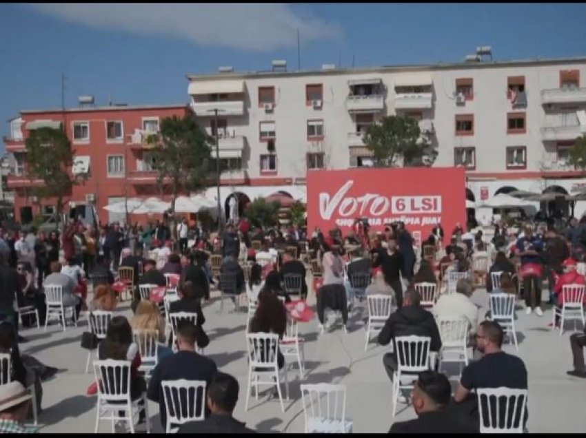 Kryemadhi në Vlorë: Më 25 prill voto LSI-në, që Shqipëria të jetë shtëpia juaj