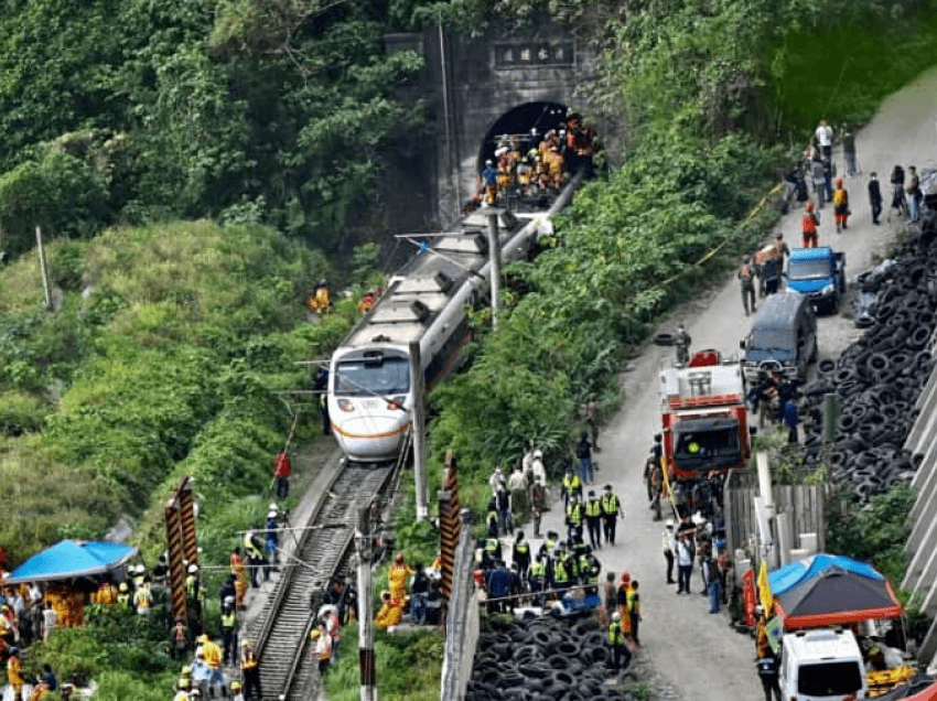 Aksidenti hekurudhor në Tajvan; lirim me kusht për të dyshuarin