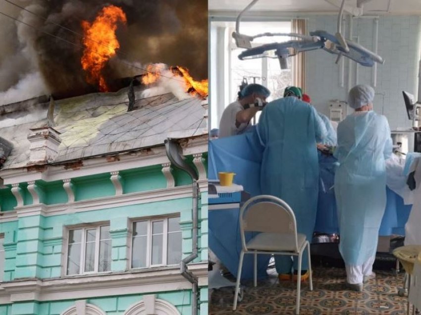 Misioni i rrallë! Mjekët përfundojnë operacionin e zemrës gjatë zjarrit në spital