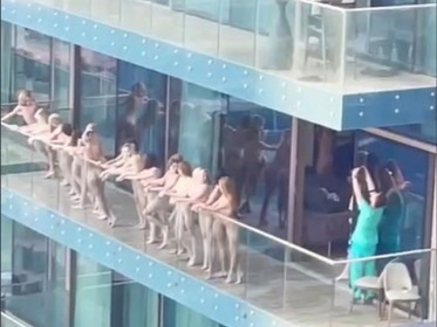 Arrestohen dhjetëra modele në Dubai, bënë video nudo në ballkon