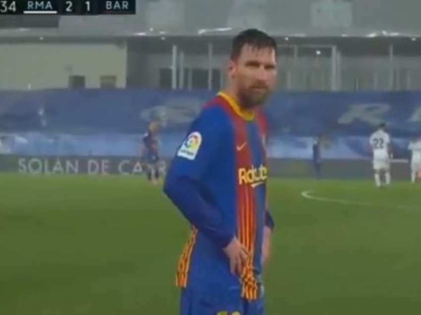 Moti i keq në ndeshjen Real Madrid-Barcelona, kështu dridhej nga i ftohti Messi mbrëmë