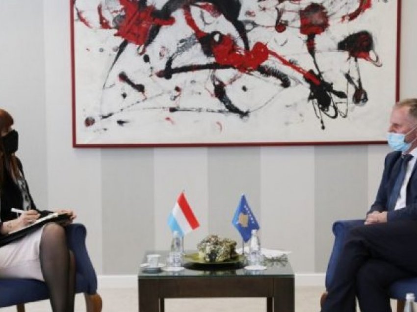 Zv.kryemiministri me ambasadoren e Luksemburgut, diskutojnë për integrimet evropiane