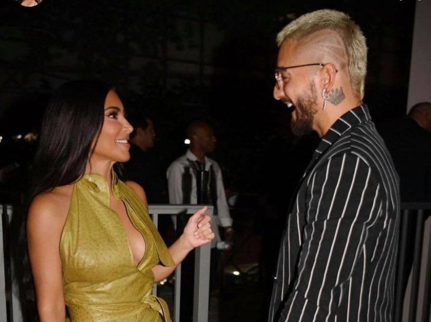 Kim Kardashian shoqërohet me Maluma në eventin publik pas më shumë se një viti