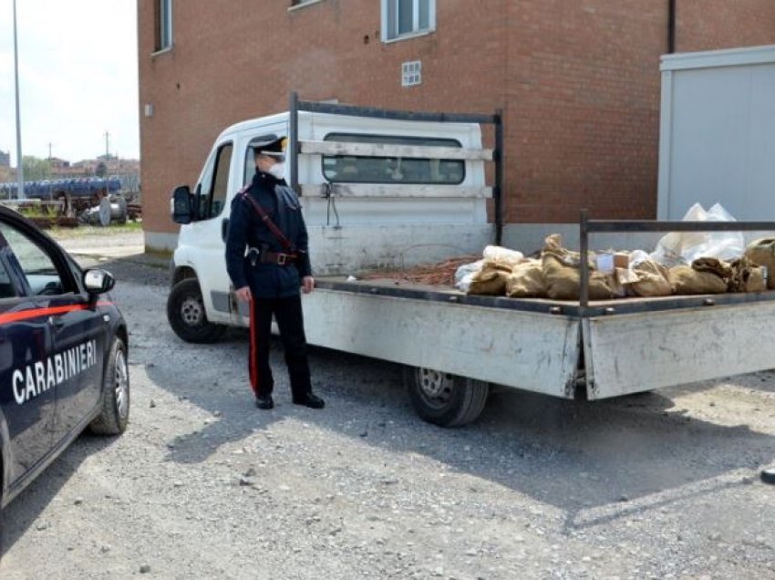 Vodhën 500 kg bakër nga linja hekurudhore, e pësojnë dy shqiptarët në Itali