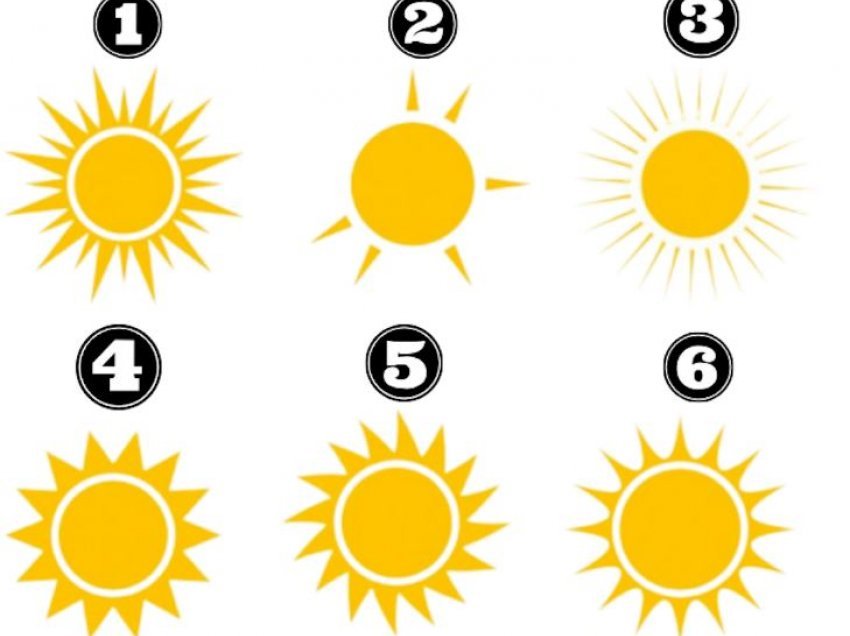 Test psikologjik: Zgjidhni një diell dhe merrni një mesazh që do t’ju ndihmojë të kuptoni të ardhmen