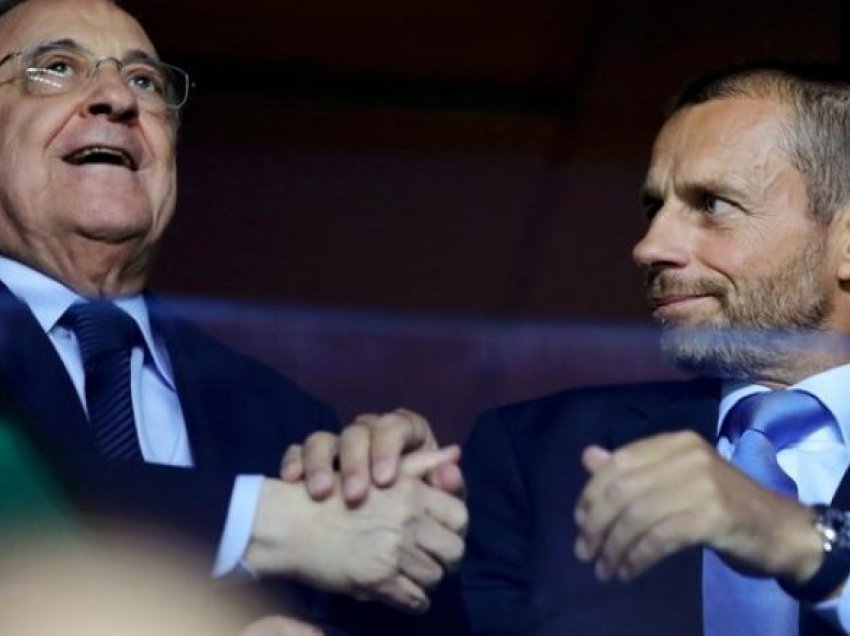 Dështohet në tradhtinë e Florentino Perezit ndaj Ceferin – mësohet emri i presidentit të Superligës Evropiane