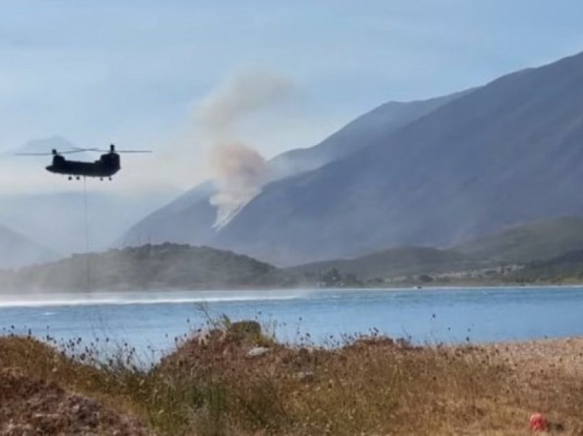 Zjarret në Shqipëri, nisin punën helikopterët holandezë e çekë
