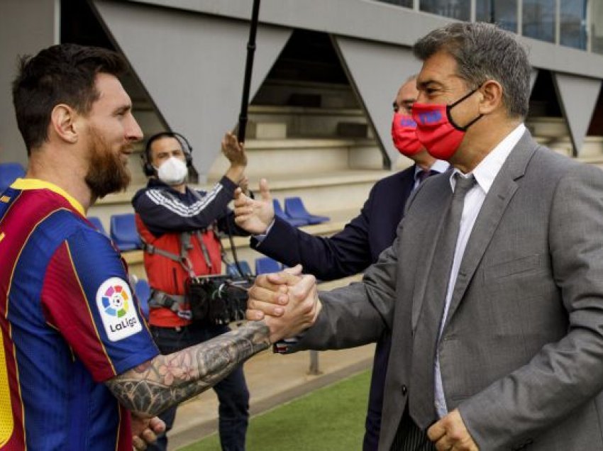Presidenti i Barcelonës konfirmon të ardhmen e Messit