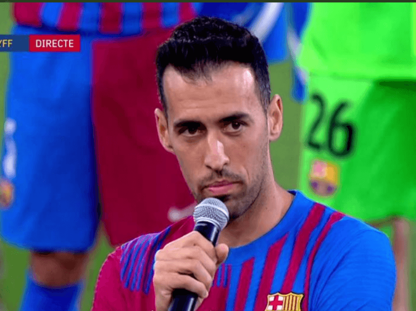 Busquets: Faleminderit për gjithçka Leo, nder të jem kapiten i Barcelonës