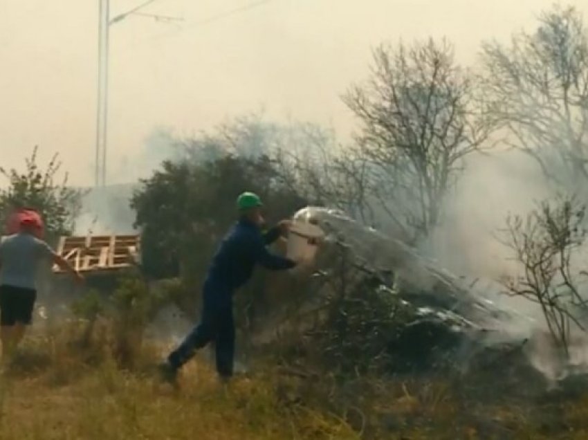 ​Tri vatra aktive të zjarrit në Maqedoninë e Veriut