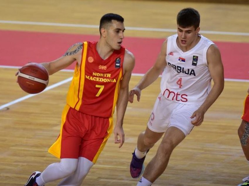 Mehmeti, lojtari më i mirë i Maqedonisë në FIBA U18