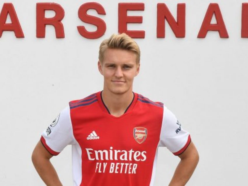 Arsenali e transferon Odegaardin