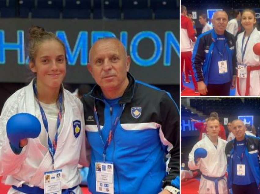 Karateistet tona po tregojnë rezultate të mira në Kampionatin Evropian 