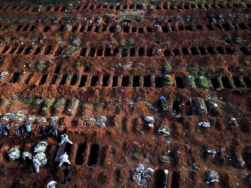 Mbi 575 mijë numri i viktimave nga Covid-19 në Brazil