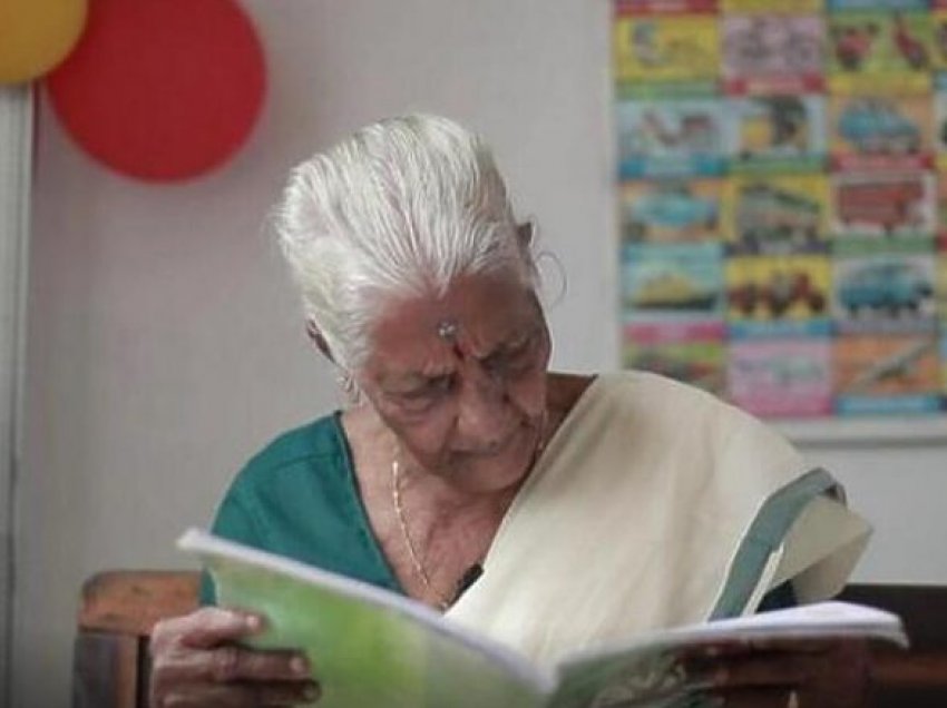 Gjithmonë ëndërronte të shkonte në shkollë, në moshën 104-vjeçare mësoi shkrim-lexim