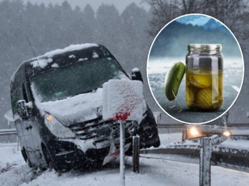 Gjermanët në dimër përdorin ujë të kastravecit për të pastruar rrugët nga bora