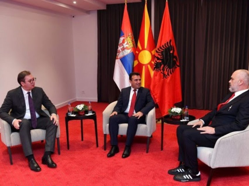 ​Rama, Vuçiç dhe Zaev: Ftojmë fqinjët të na bashkohen për Open Balkan
