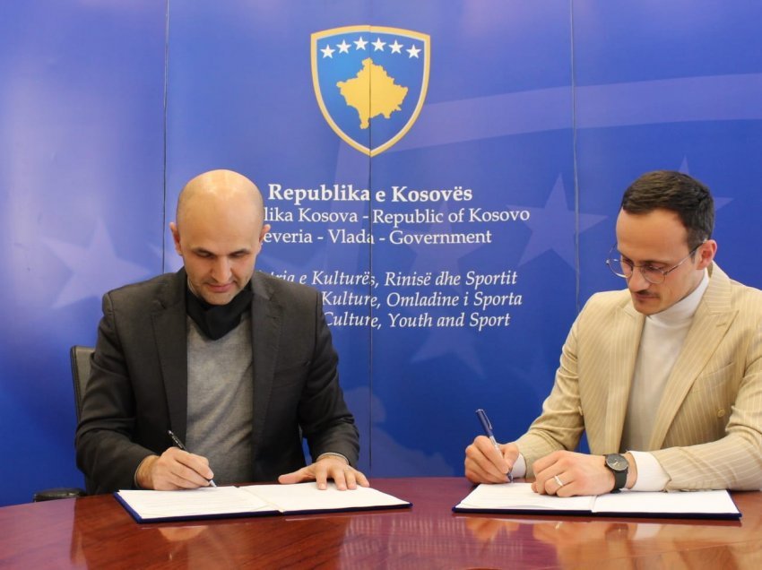 Hyseni nënshkruan memorandum bashkëpunimi me MKRS-në për bashkëfinancimin e “Flaka e Janarit 2022”