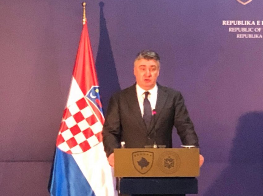 Presidenti kroat: “Ballkani i Hapur” palidhje nëse Kosova s’trajtohet njëjtë