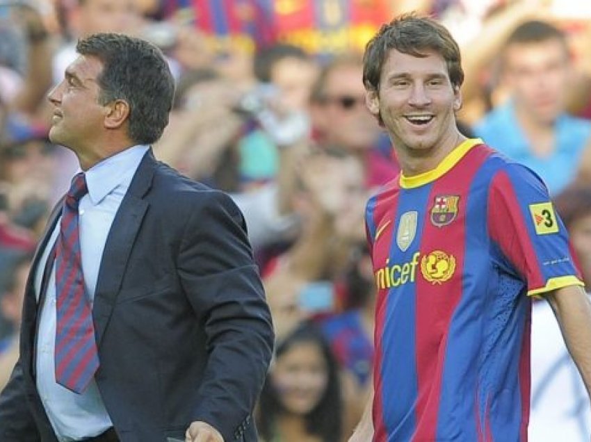 Laporta: Messi gjeneron një të tretën e të ardhurave të Barcelonës