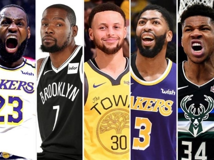 Ja 10 basketbollistët më të paguar të vitit 2021 në NBA
