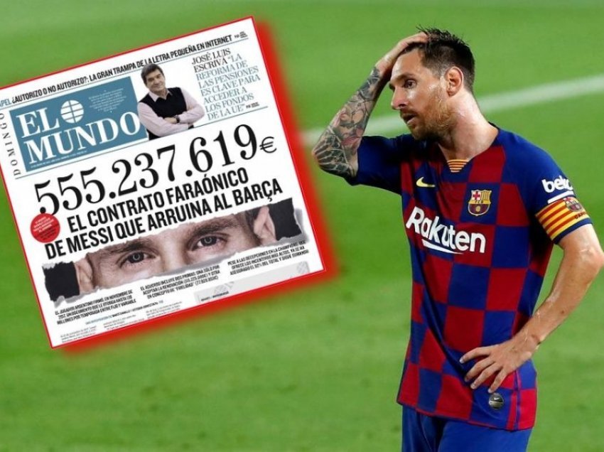 Zbulohet shuma marramendëse që Barcelona ia ka borxh Messit
