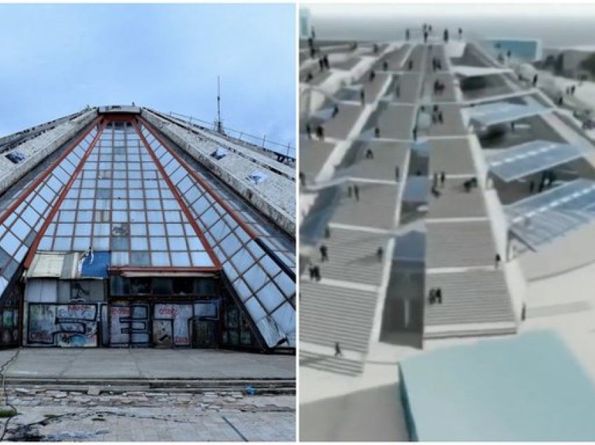 Dalin pamjet/ Ja si do të transformohet Piramida në Tiranë 