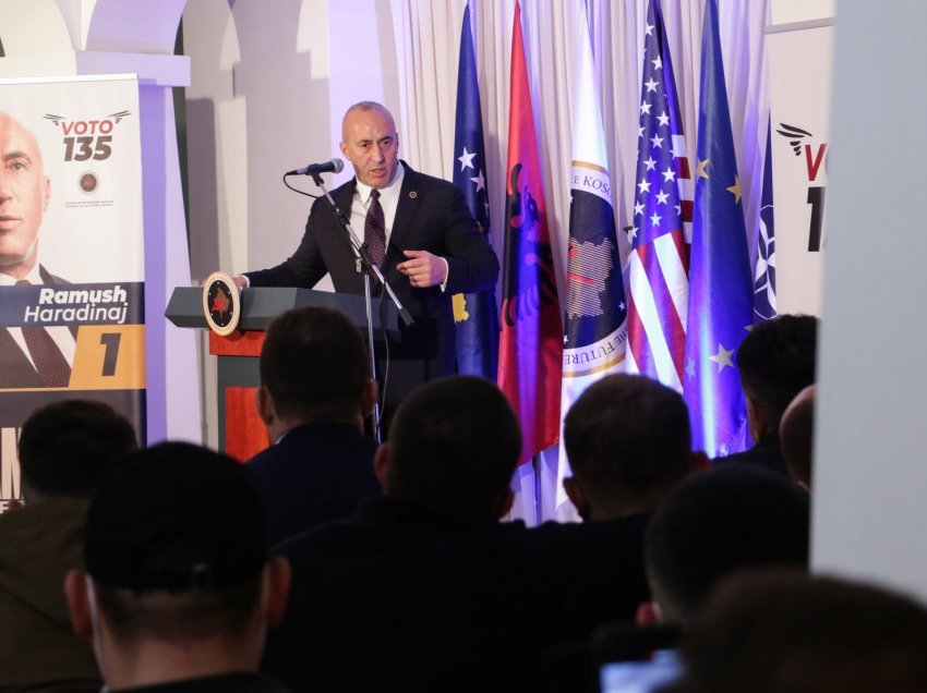 Haradinaj vazhdon takimet në Vushtrri me premtimin për hyrjen në NATO