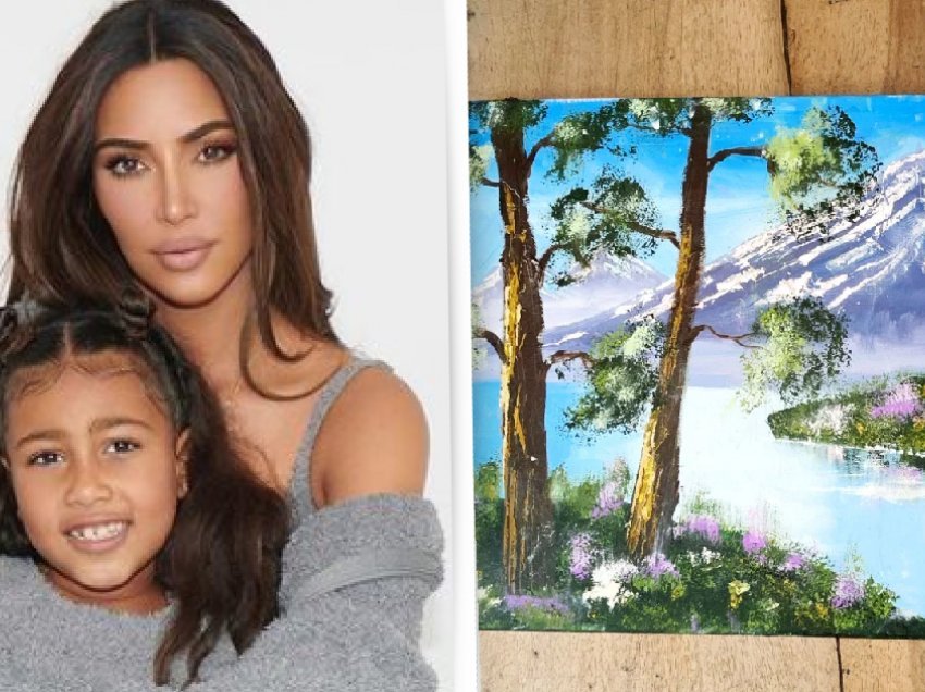 Kim Kardashian mbron vajzën e saj, North West