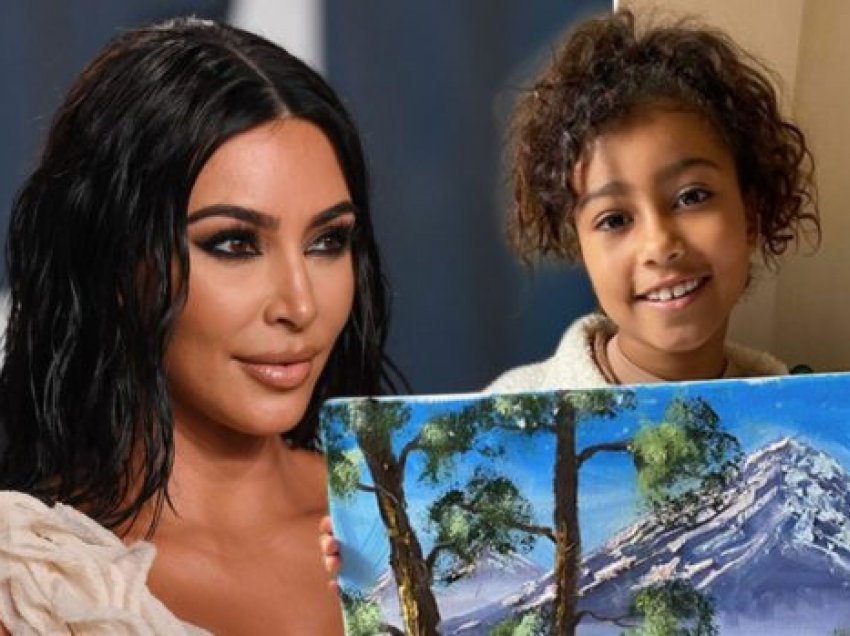 Për të gjithë ata që nuk besuan se vajza e saj mund të pikturojë si Picasso, Kim ka dy fjalë