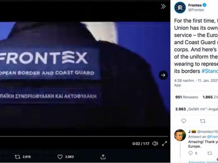 Frontex: Gjithçka për mbrojtjen e kufijve të jashtëm të BE?